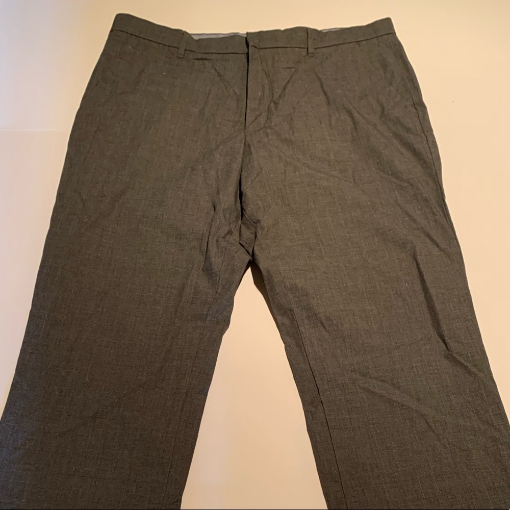 Banana Republic Grey Glen Plaid Dress Pant